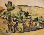 Paul Cezanne Mountains in Provence painting